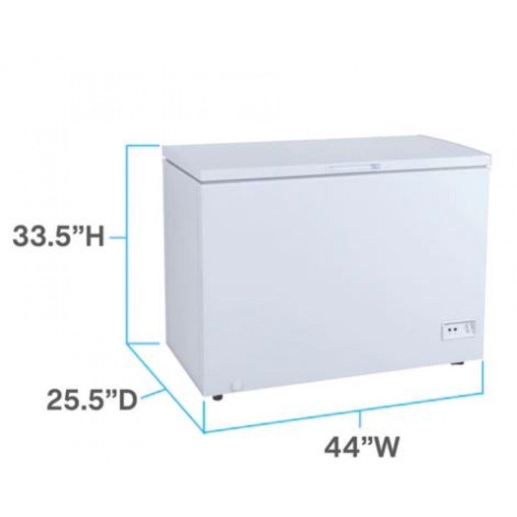 FREEZER- AVANTI 10 CU FT WHITE 2 BASKETS