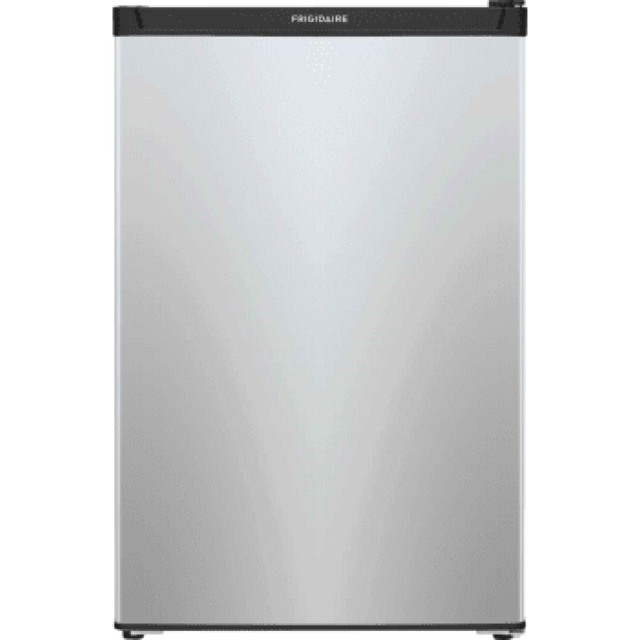 FRIDGE- FRIGIDAIRE 4.5 CU FT SINGLE DOOR BLACK & SILVER