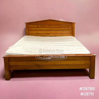 Bed Frame Only- King Teak