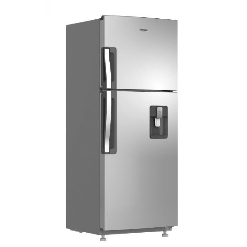 FRIDGE- WHIRLPOOL 9 CU FT W/ DISPENSER SILVER 