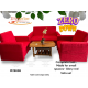 Glory red Sofa set 