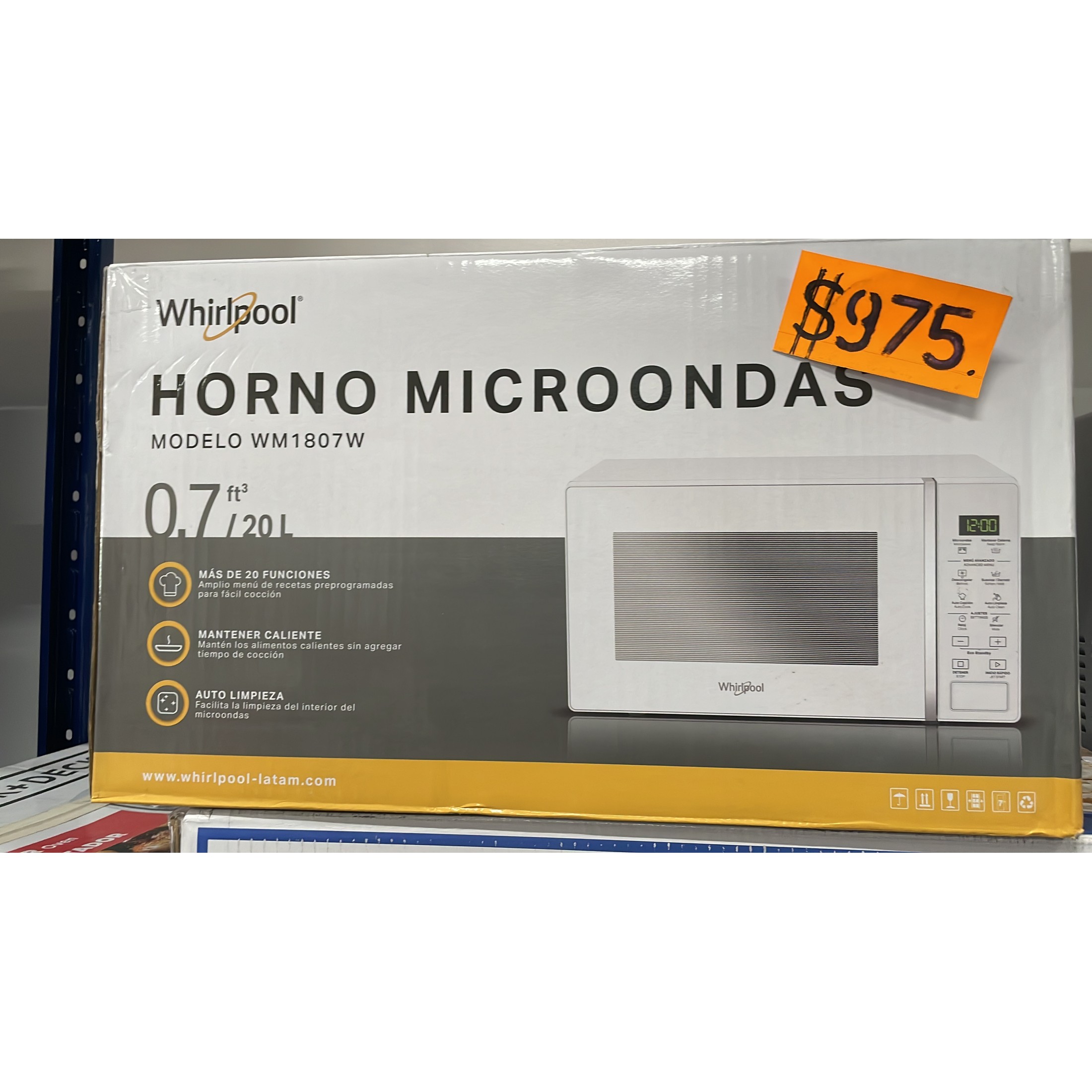 Whirlpool Microwave 