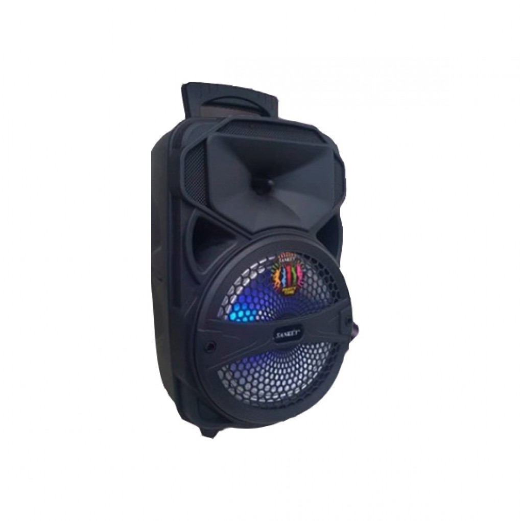 Speaker Box Sankey 8" Bluetooth Usb Port, Karaoke