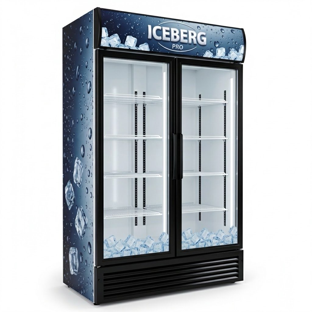 ICEBERG 28.3 CU.FT. DOUBLE DOOR BEVERAGE CHILLER