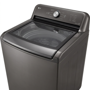LG 4.1CU.FT 24KG BLACK AUTOMATIC WASHER