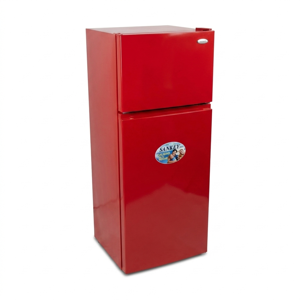 FRIDGE - SANKEY 9 CU. FT. RED