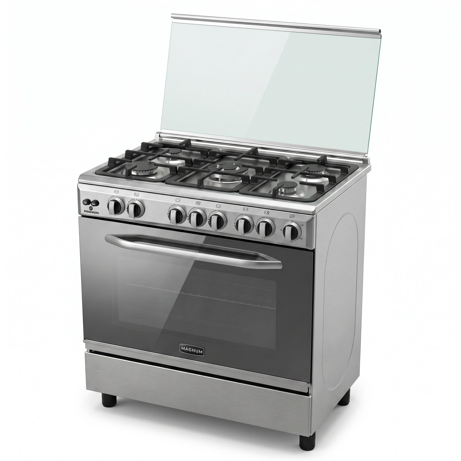 MAGNUM 30" 6 BURNER STOVE STAINLESS STEEL